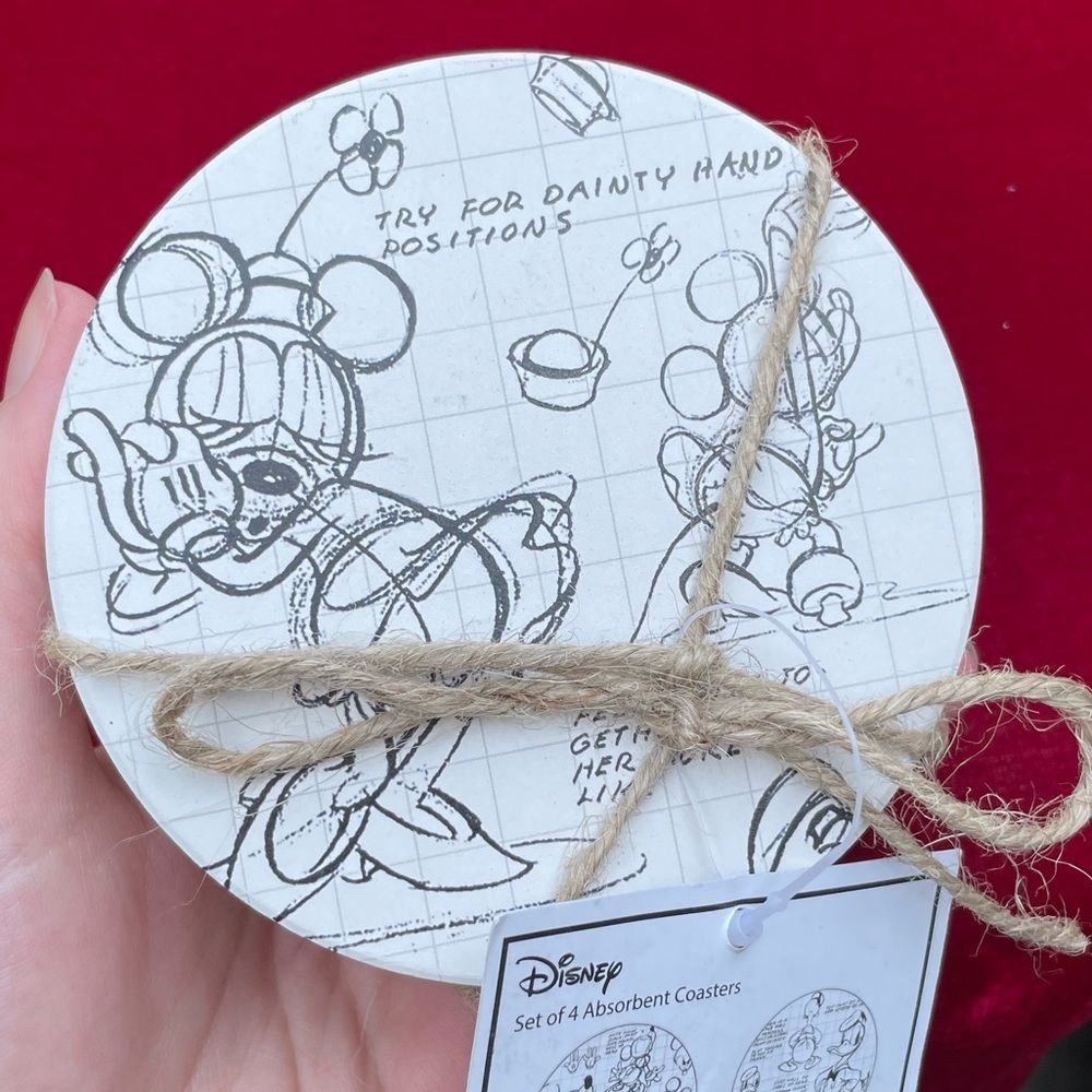 Disney set of 4 coasters